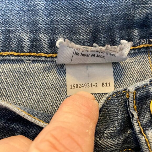 Carhartt Mens Carpenter Jeans 42x24 Relaxed Fit Denim Blue Cotton Blend Workwear - Picture 15 of 16